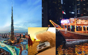 Dubai City Tour + Dhow Cruise Dinner
