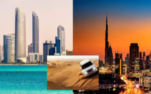 Dubai City Tour + Desert Safari + Abu Dhabi City Tour