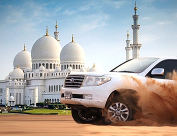 Dubai City Tour + Desert Safari + Abu Dhabi City Tour