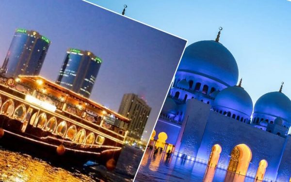 Abu Dhabi City Tour + Dhow Cruise Dinner