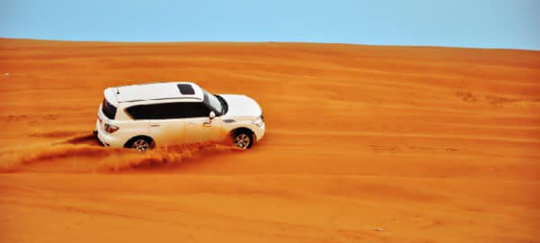 Desert safari fun experience in Dubai