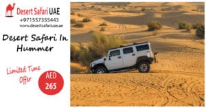 Morning desert safari and the love people have for it