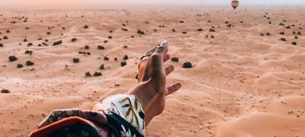 The Dune Bashing experience in Desert Safari