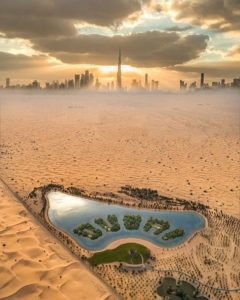 The unknown aspects of evening desert safari