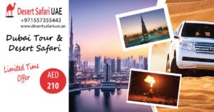 The Nightlife at Dubai desert safari.